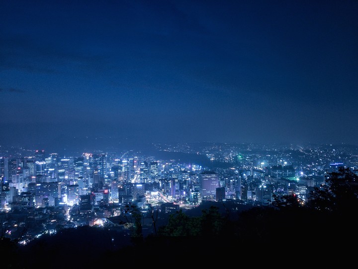 South Korea Namsan mountain
