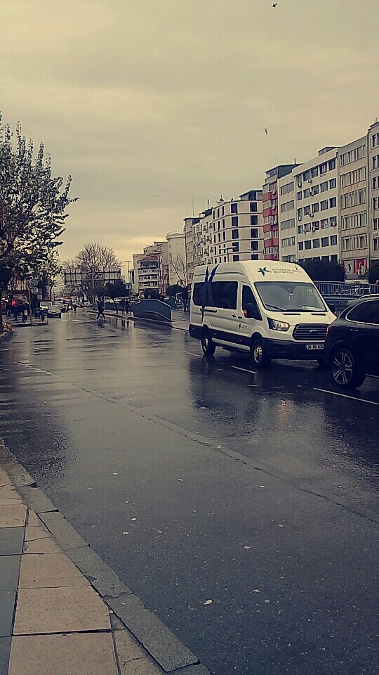 street .. rain