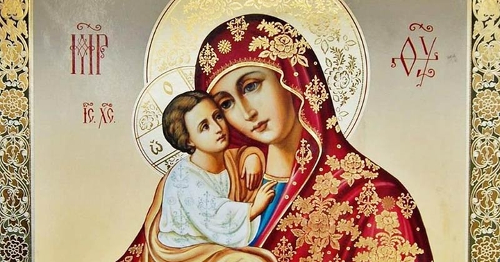 Mother of God with Jesus