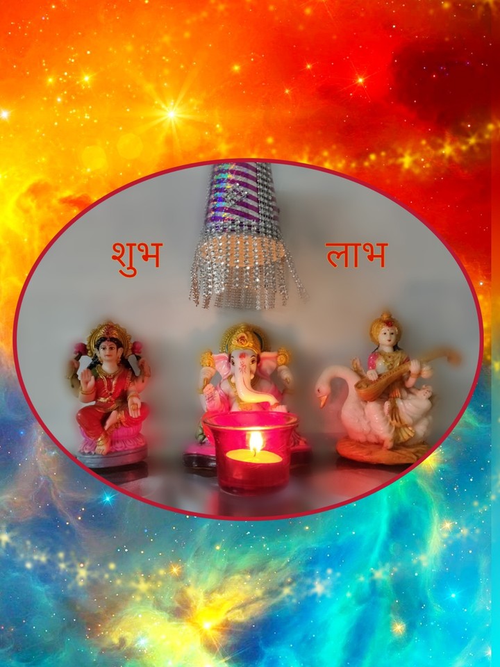 Diwali ganpati Laxmi sarswati