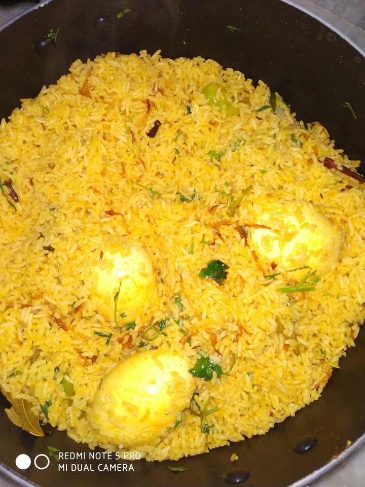 Egg pulavu ??