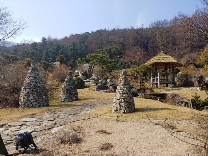 아침고요 수목원