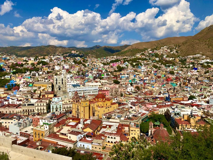 Guanajuato desde lo alto