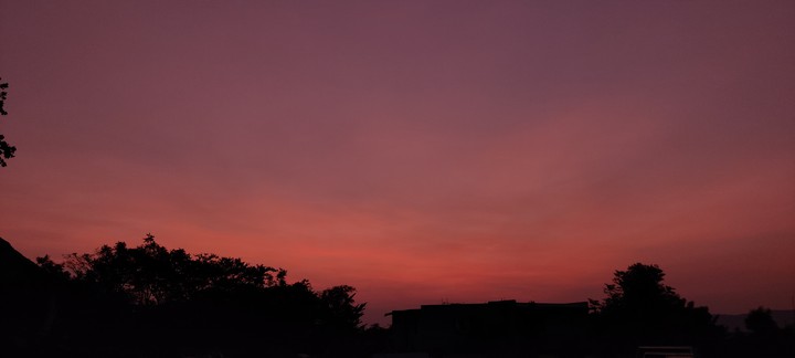 Post sunset sky
