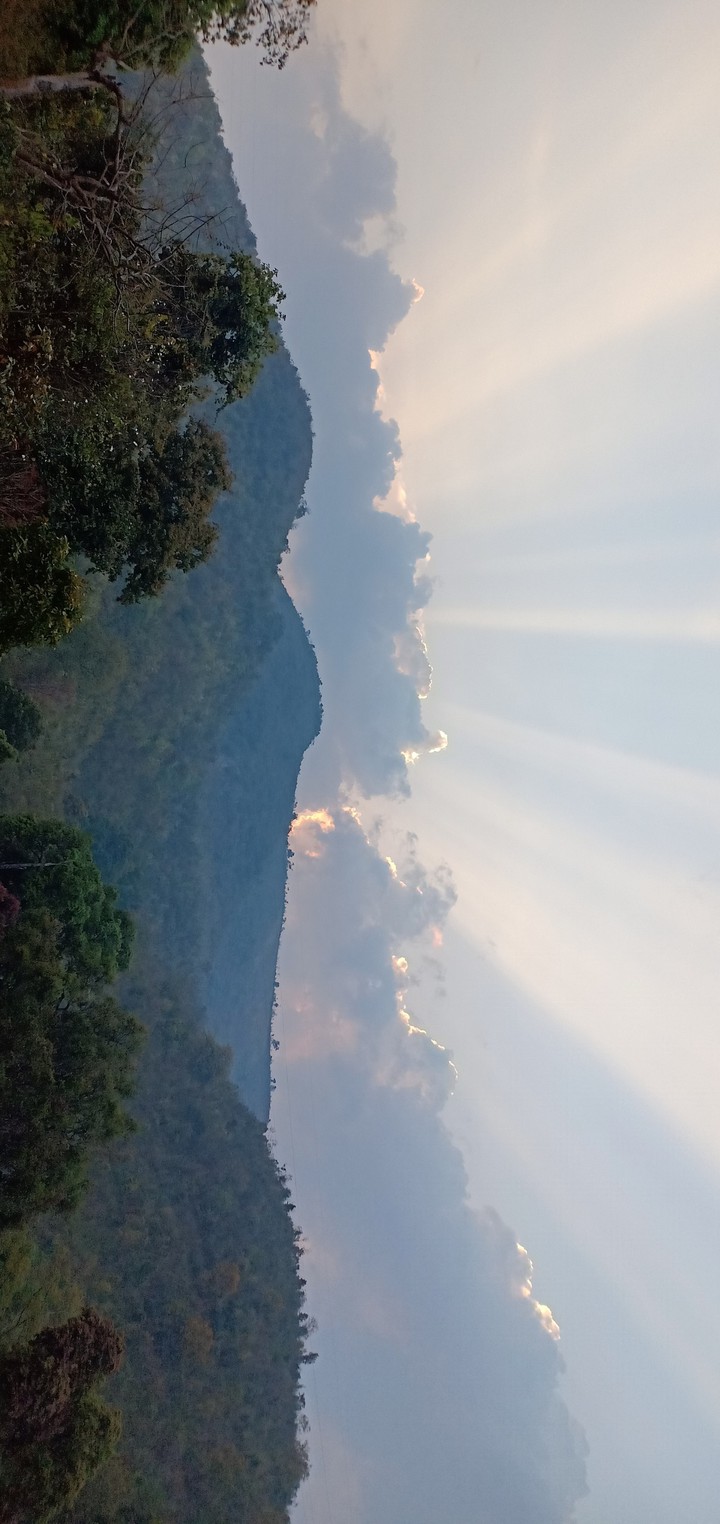 sunset time pic