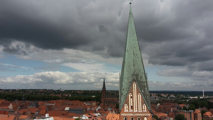 Lüneburg auf dem Wasserturm