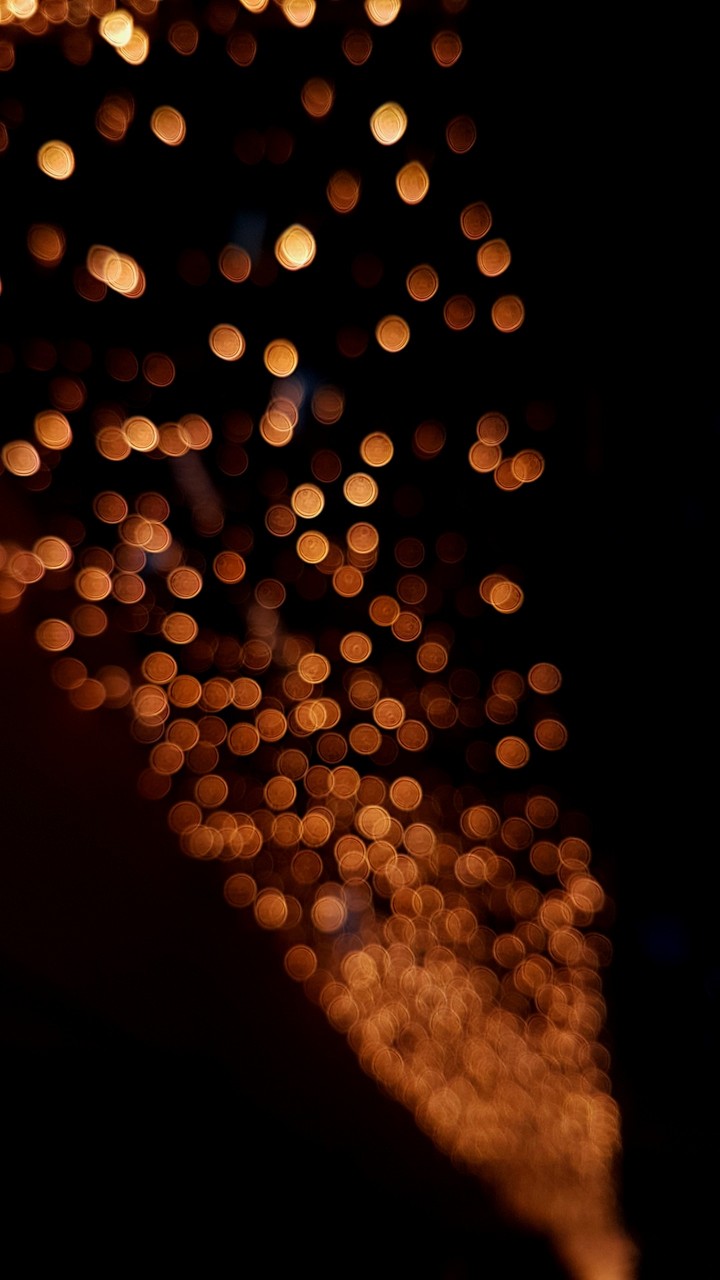 Blurred lights