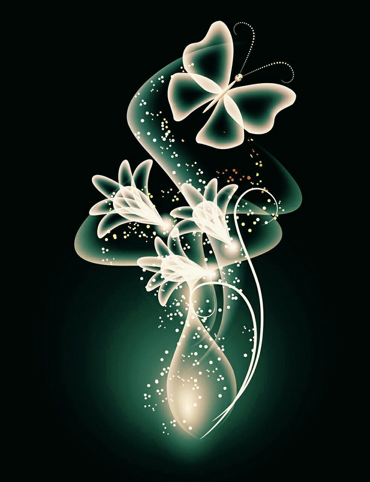 Glow flower