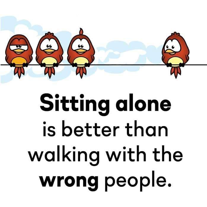 alone...