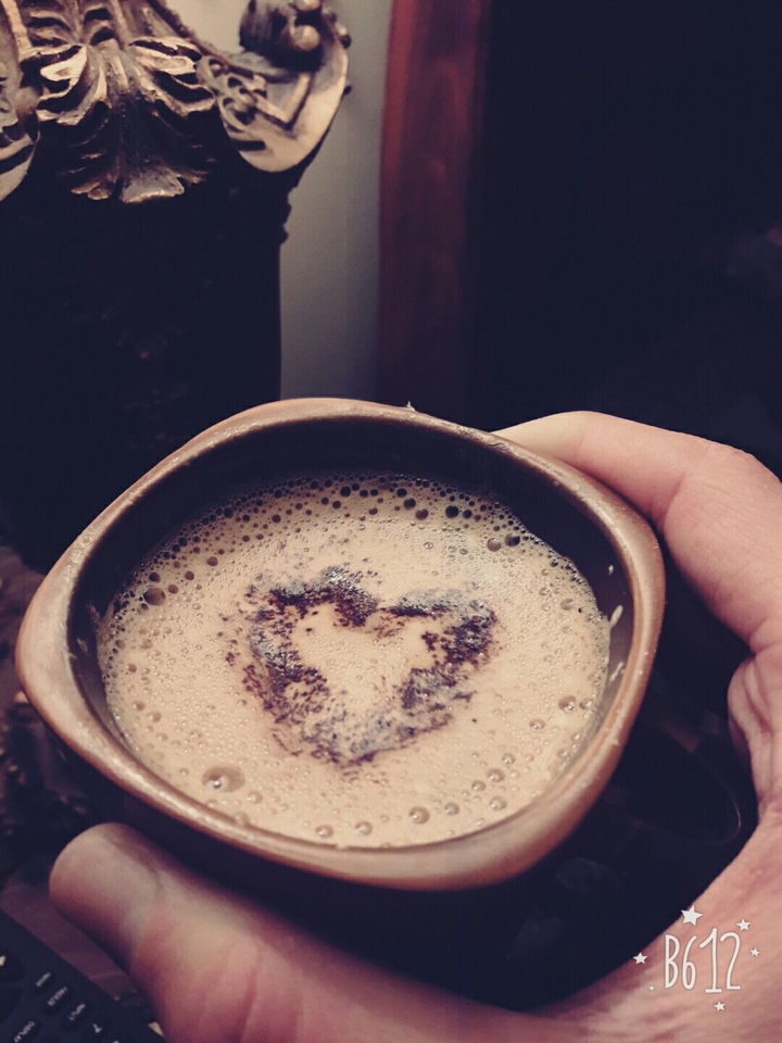 Morning cappuccino