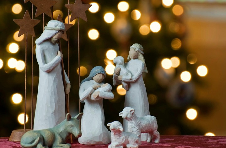 Birth of God christmas