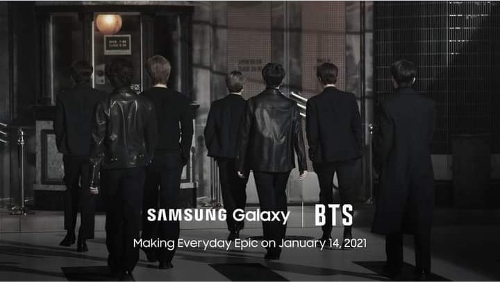 BTS with Samsung