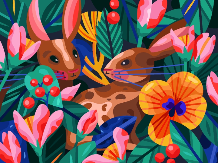 rabbits