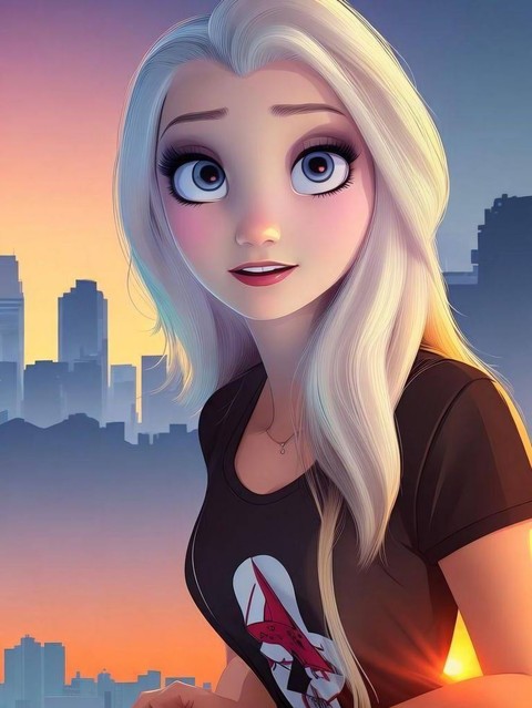 шпалери character, city