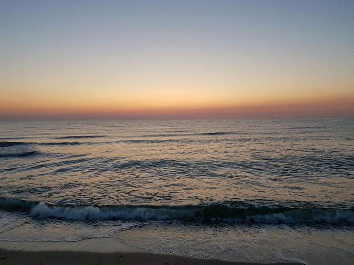 Black sea sunrise
