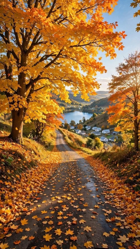 Yellow, landscape duvar kağıtları