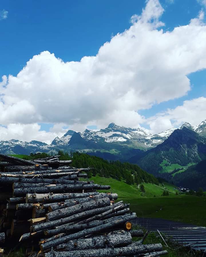 Mountains & clouds