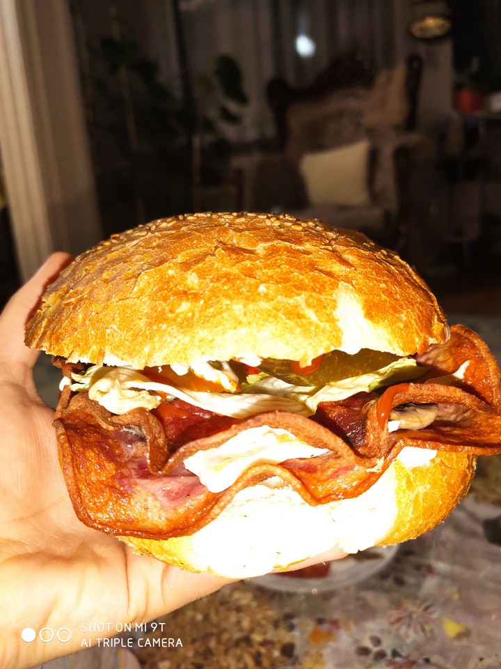 nothing better than a homemade burger