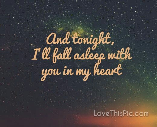 love quote in the night