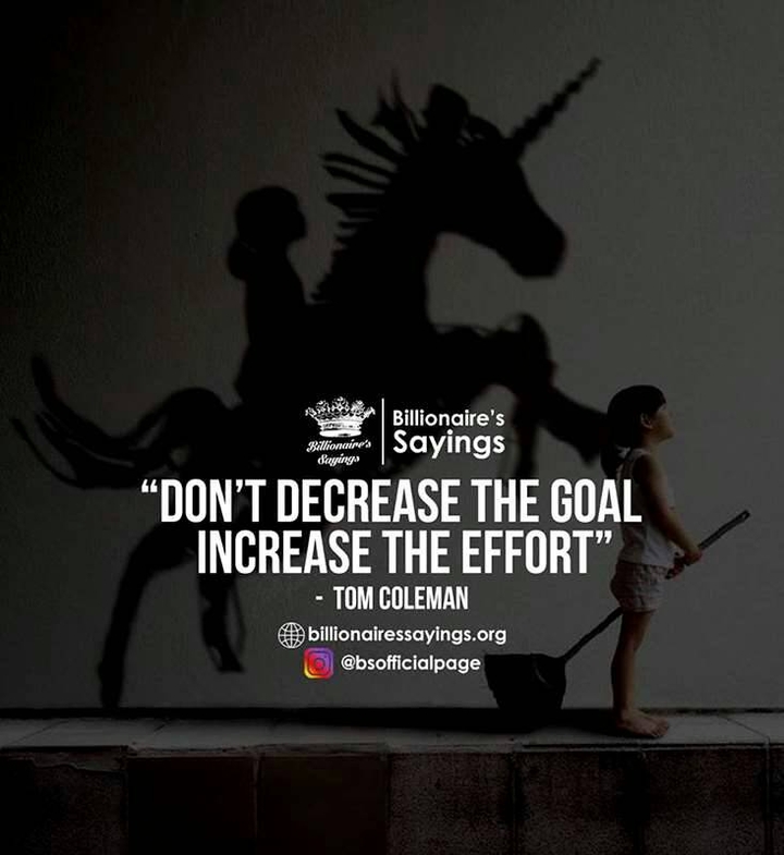 Its EFFORT that matters