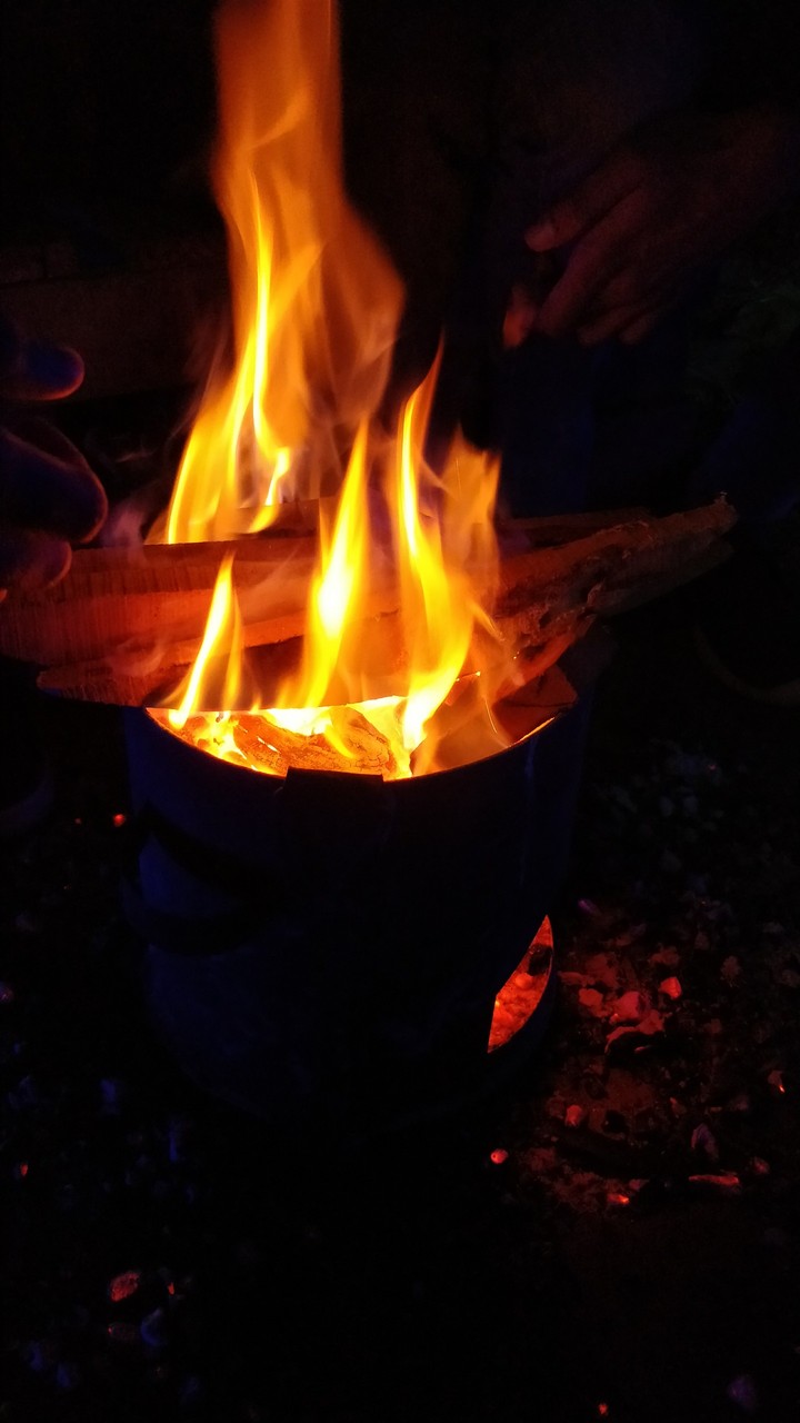 night fire
