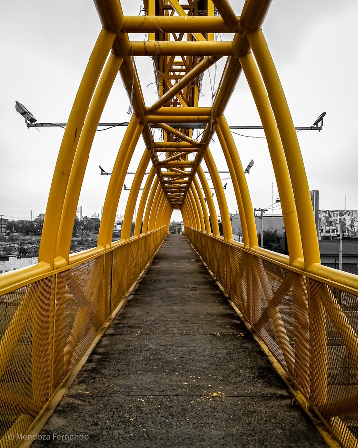 Yellow bridge