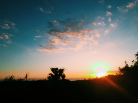 coucher de soleil