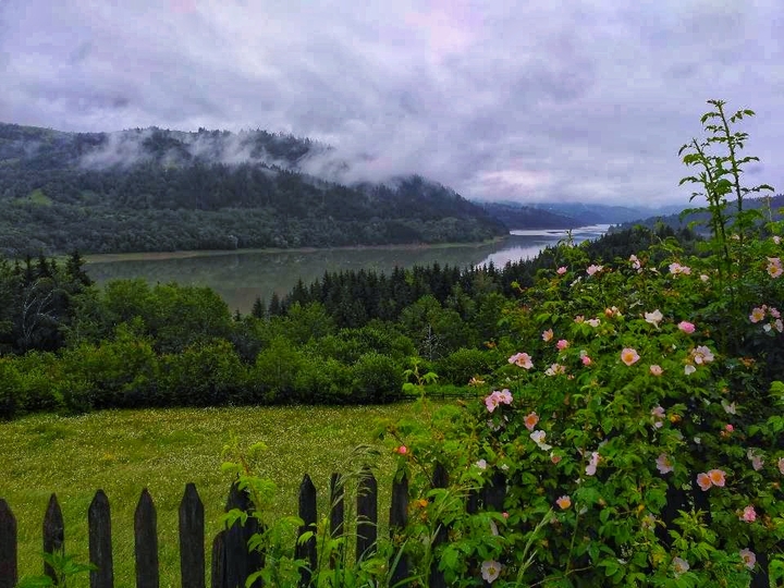 Lake Izvorul Muntelui Bicaz Romania