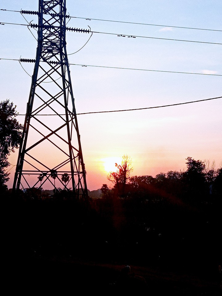 sunset scene