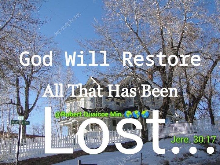 God will restore
