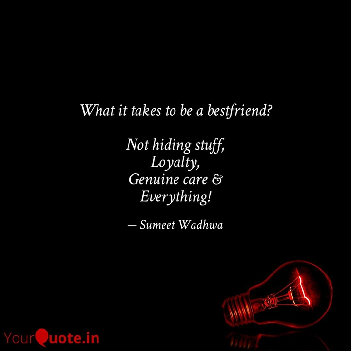 What it takes?