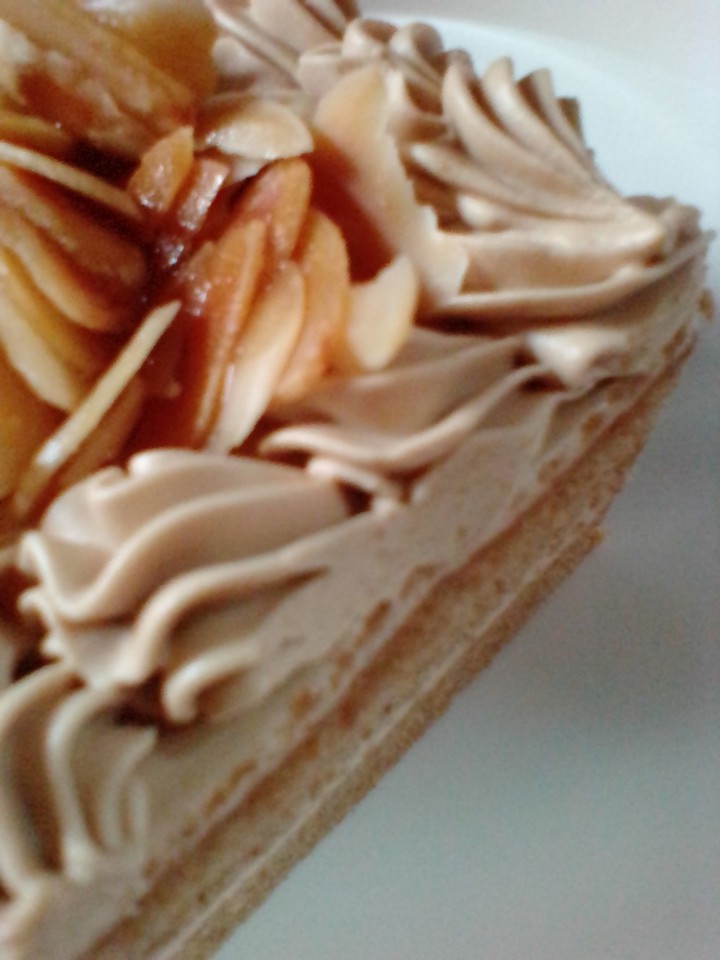 Mocha Caramel Cake