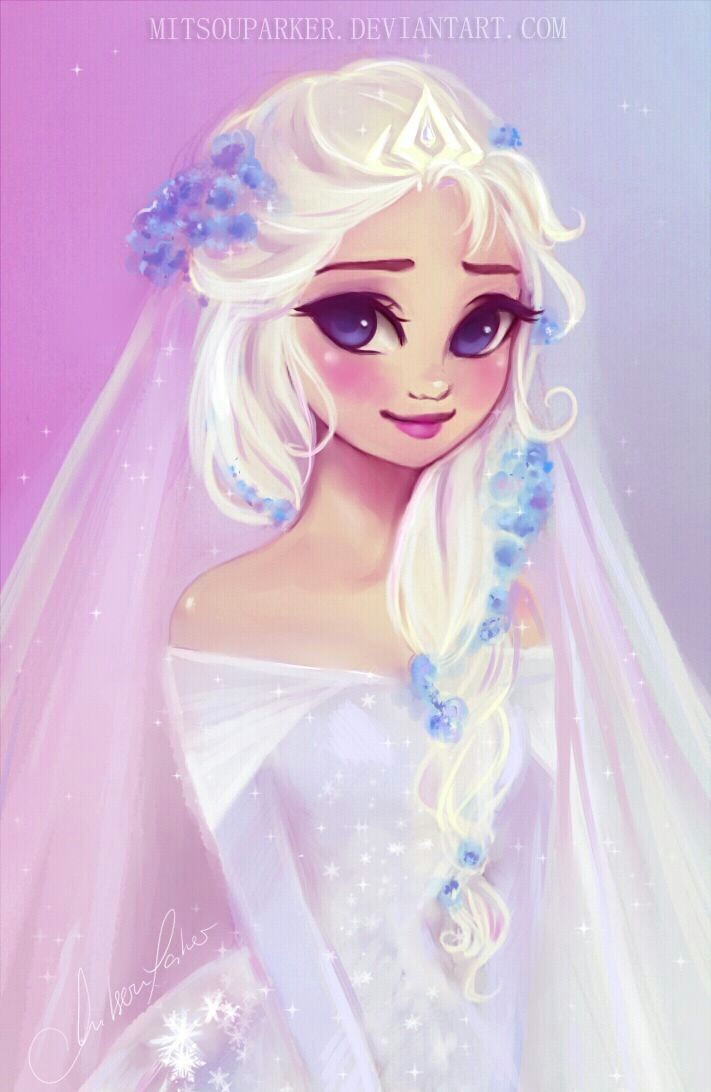 Queen Elsa frozen