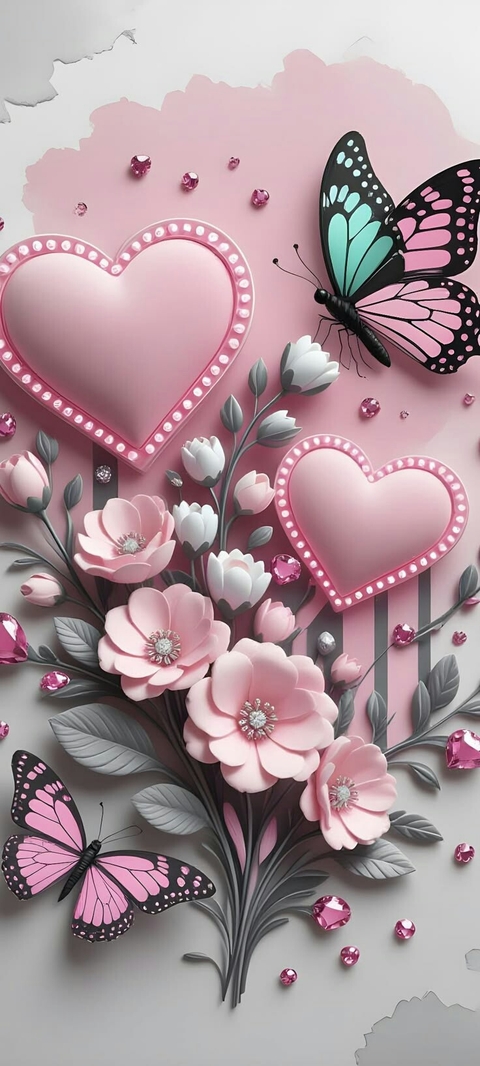 insect, pink桌布