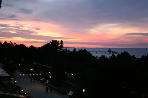 Sonnenuntergang, Abendrot