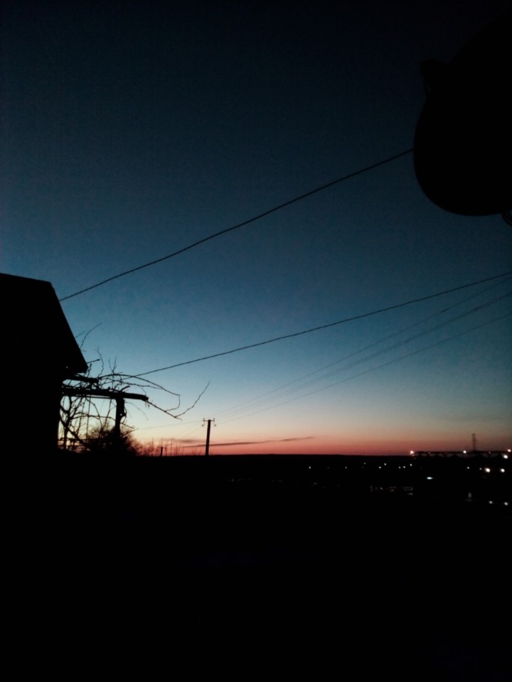 On the border of darkness