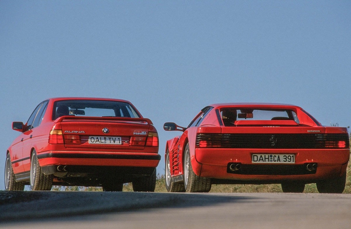ferrari and bmw