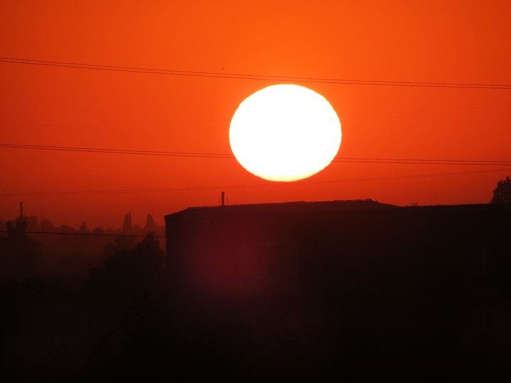 закат