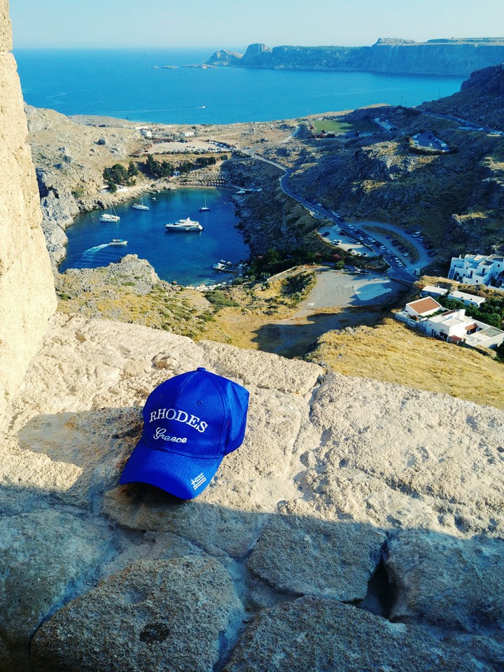 Rodos cap in Lindos