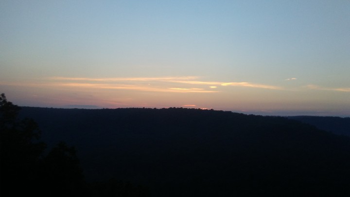 Kennerdell Scenic Overlook 8:53pm