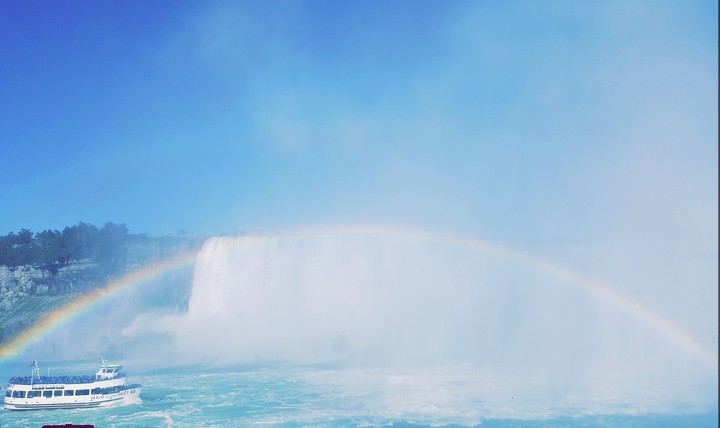 Somewhere over the...falls