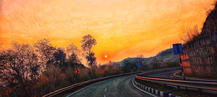 sunset