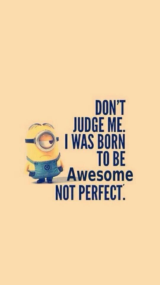 No ones PERFECT 