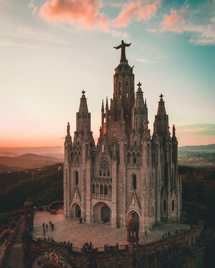 Tibidabo,Barcelona,Spain