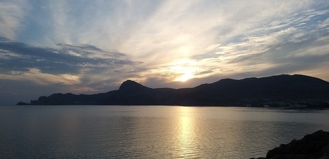 lake, mountain वॉलपेपर