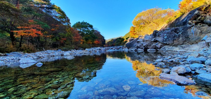 지리산 달궁 계곡