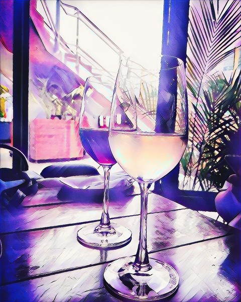 wine glasses