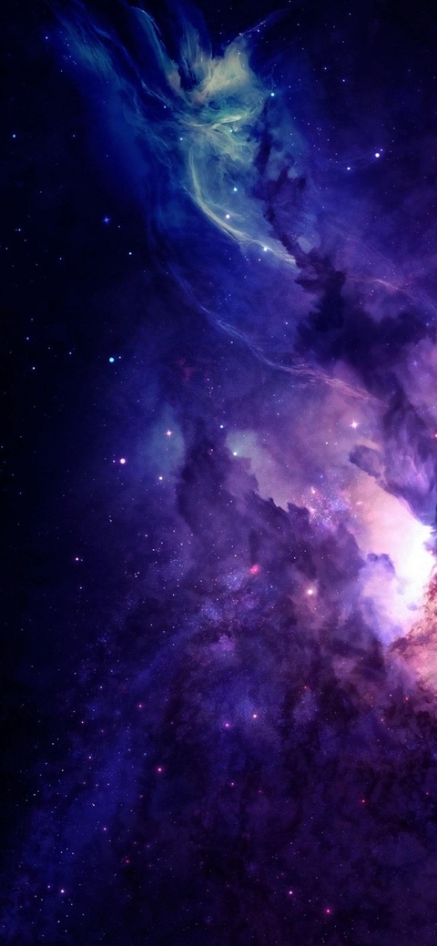 fondos de pantalla blue, galaxy