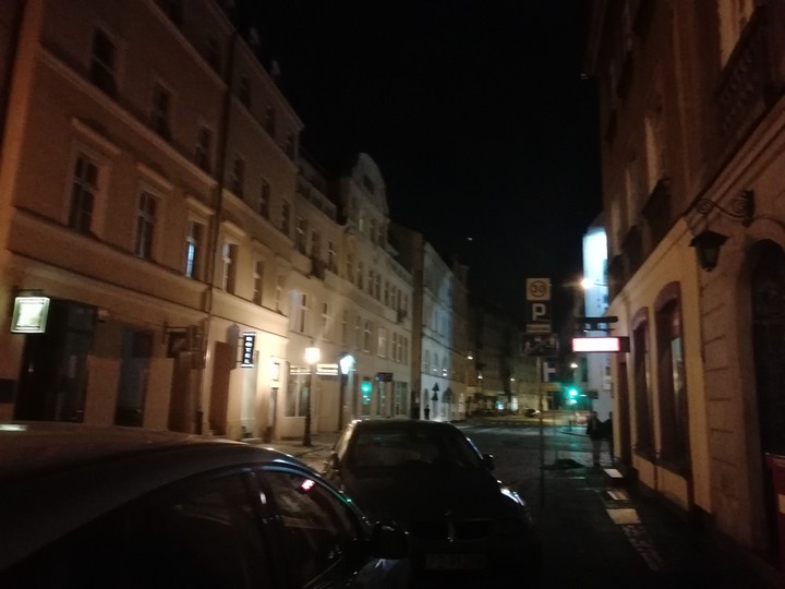 Poznań noca