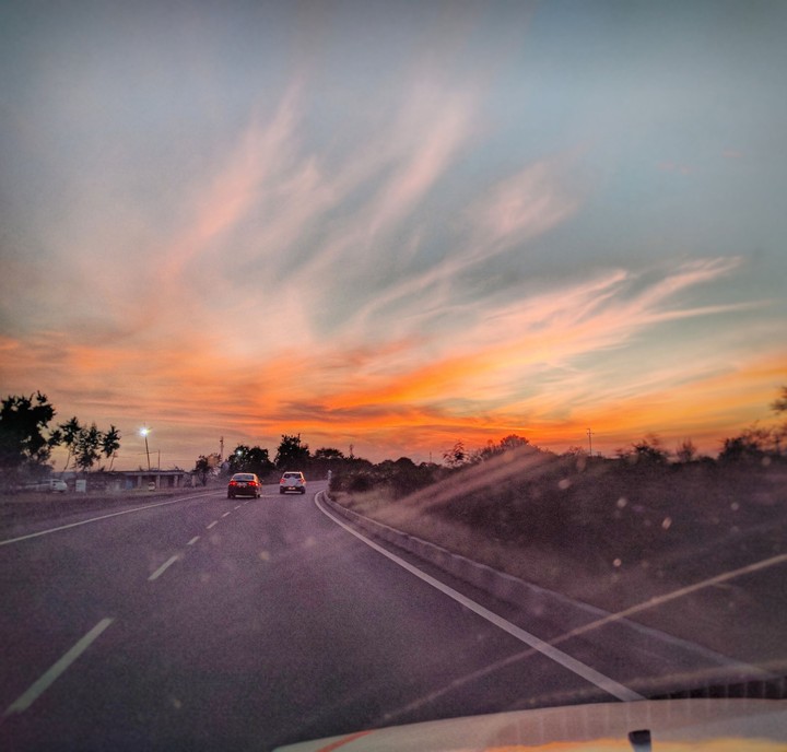 sunset clouds